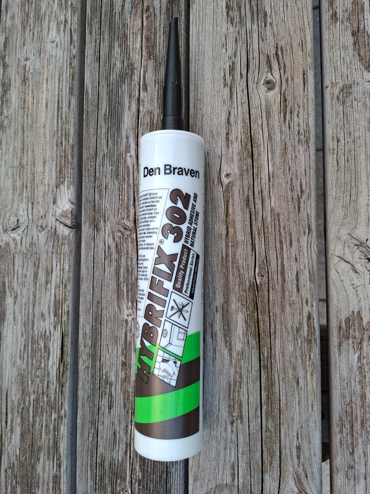 Den Braven Hybrifix 302 lijmkit (16cm over van 20cm), Ophalen of Verzenden, Gebruikt