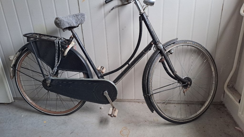 oma fiets, Fietsen en Brommers, Fietsen | Dames | Omafietsen, Ophalen, Gebruikt, Handrem, Gazelle