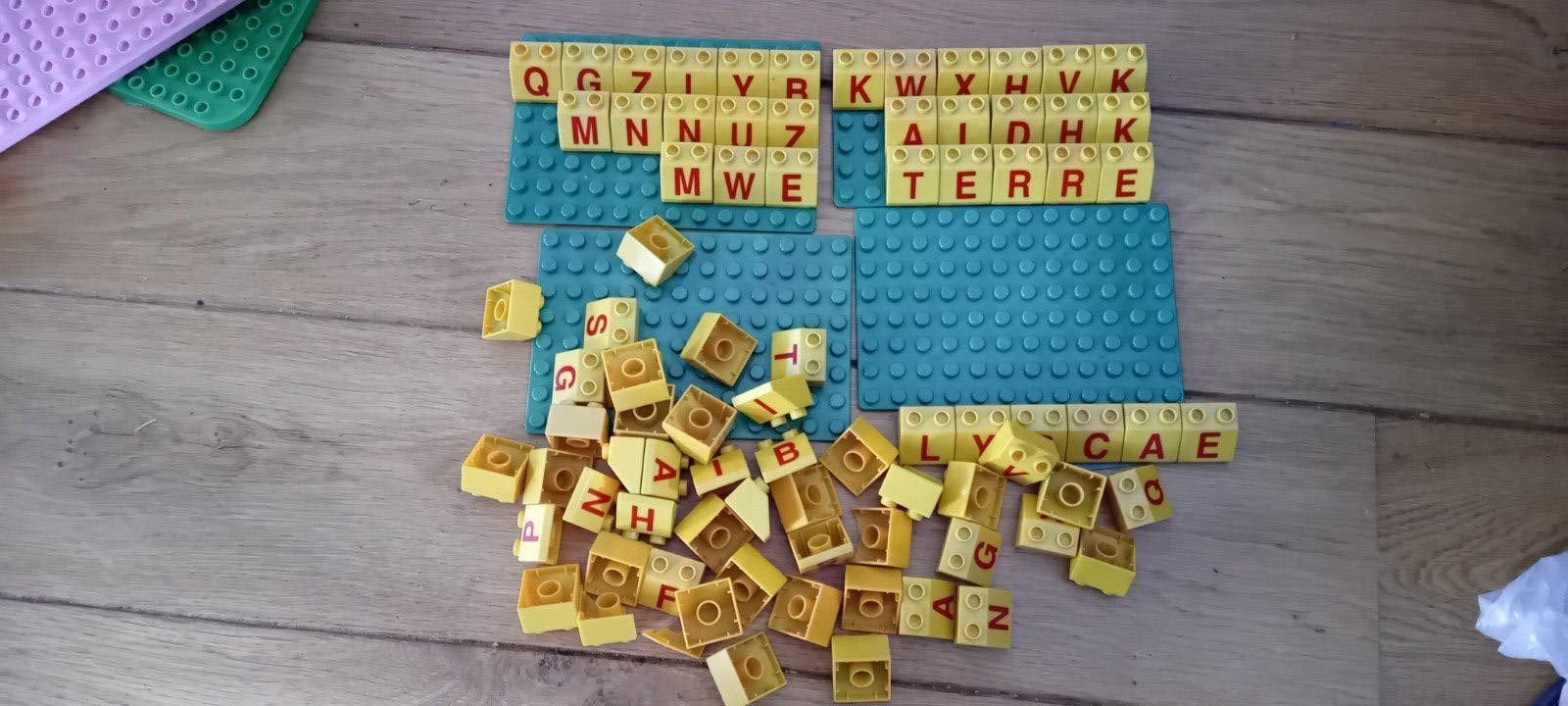 Letters voor op Duplo, Ophalen of Verzenden