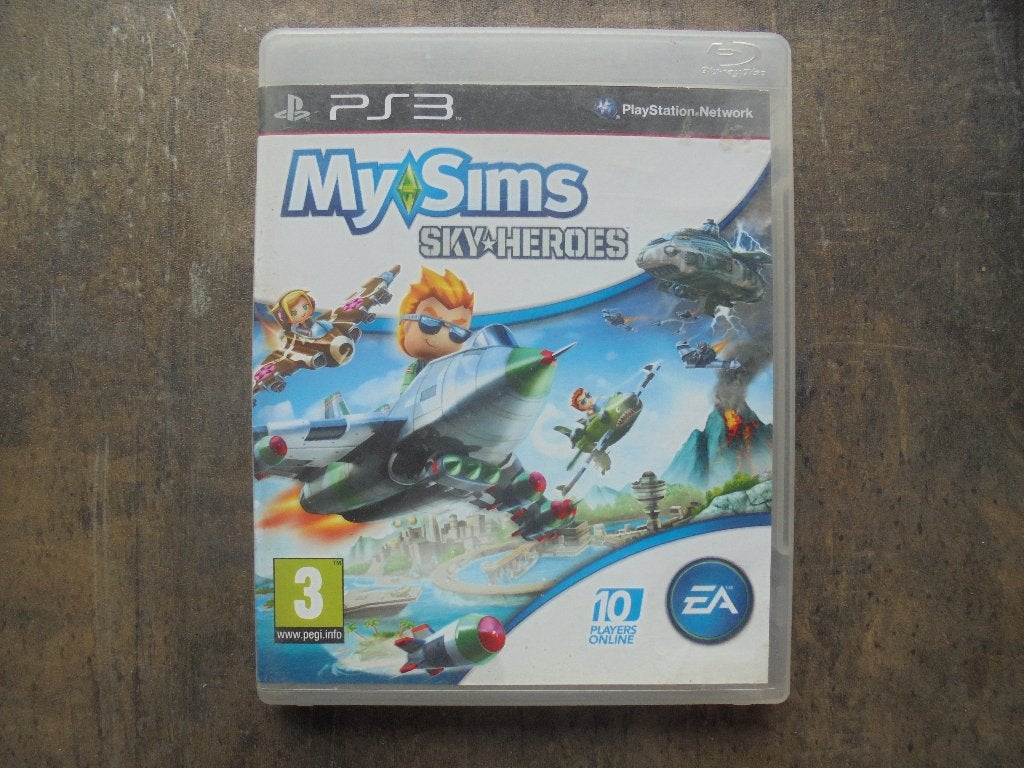 My Sims Sky Heroes voor PS3 (zie foto's), Spelcomputers en Games, Gebruikt, 1 speler, Racen en Vliegen, Ophalen of Verzenden