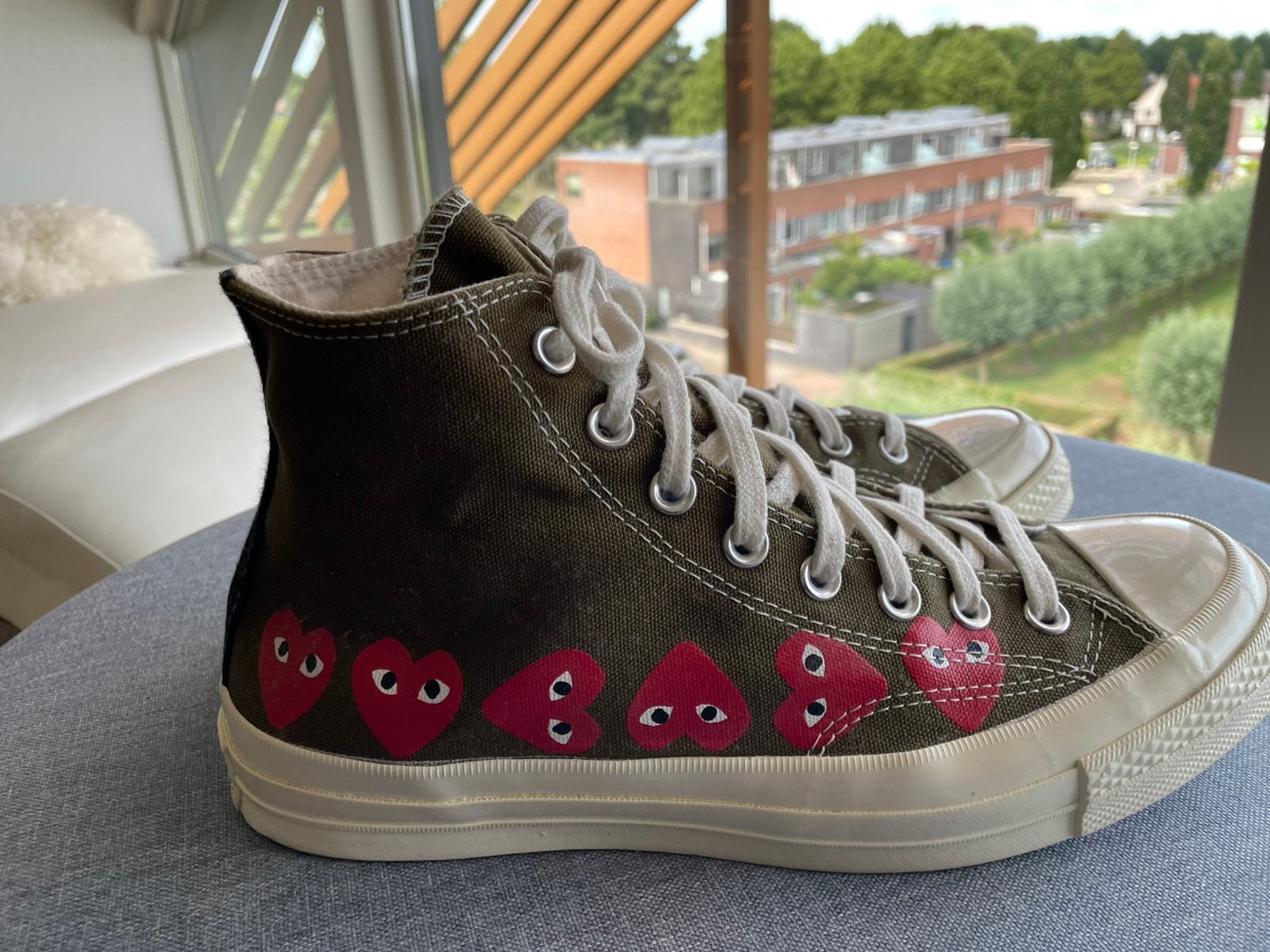 Concerse limited edition maat 9 = 42, Verzenden, Groen, Sneakers of Gympen, Zo goed als nieuw