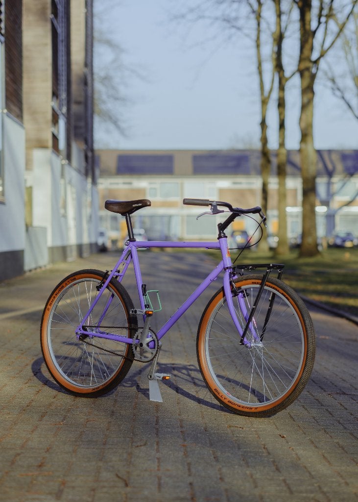 Raleigh Mirage / 1990 / Paars / Commuter, Fietsen en Brommers, Fietsen | Mountainbikes en ATB, Zo goed als nieuw, Geen vering