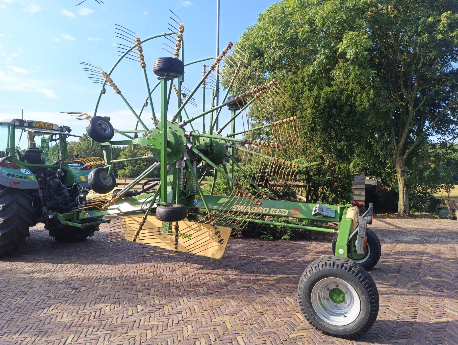 Krone swadro tc 880 plus, Ophalen, Weidebouw