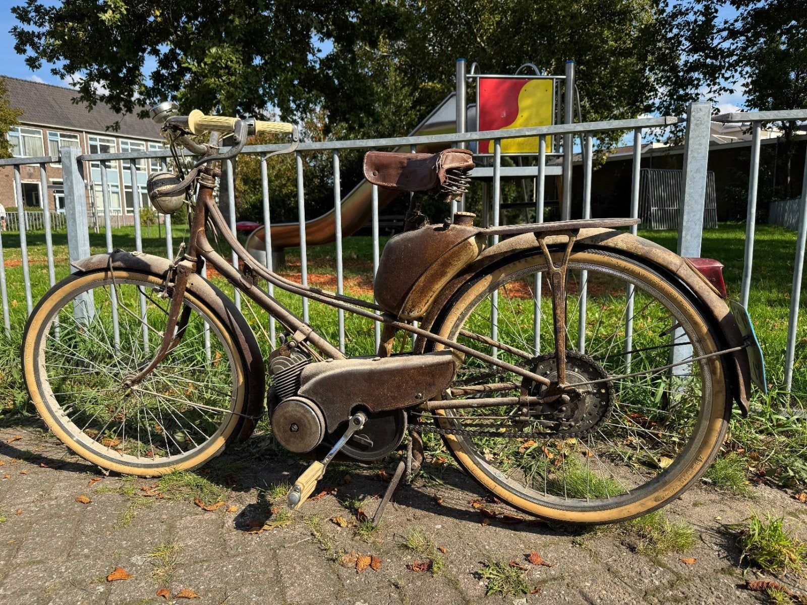 Kaptein Mobylette 1953, Fietsen en Brommers, Ophalen, Overige merken