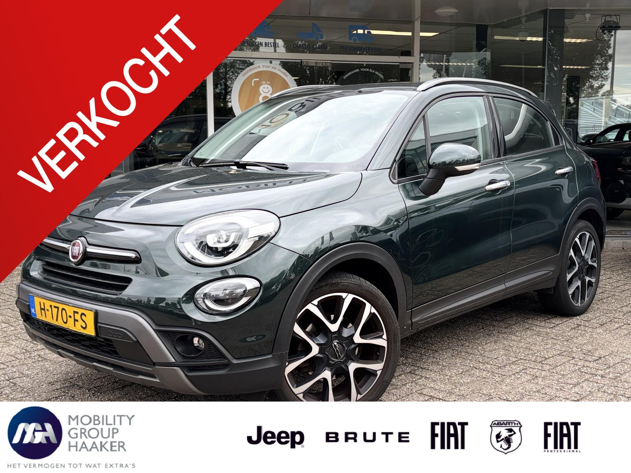 Fiat 500 X 1.3 GSE Sport | Leer | 19" | 1e eigenaar