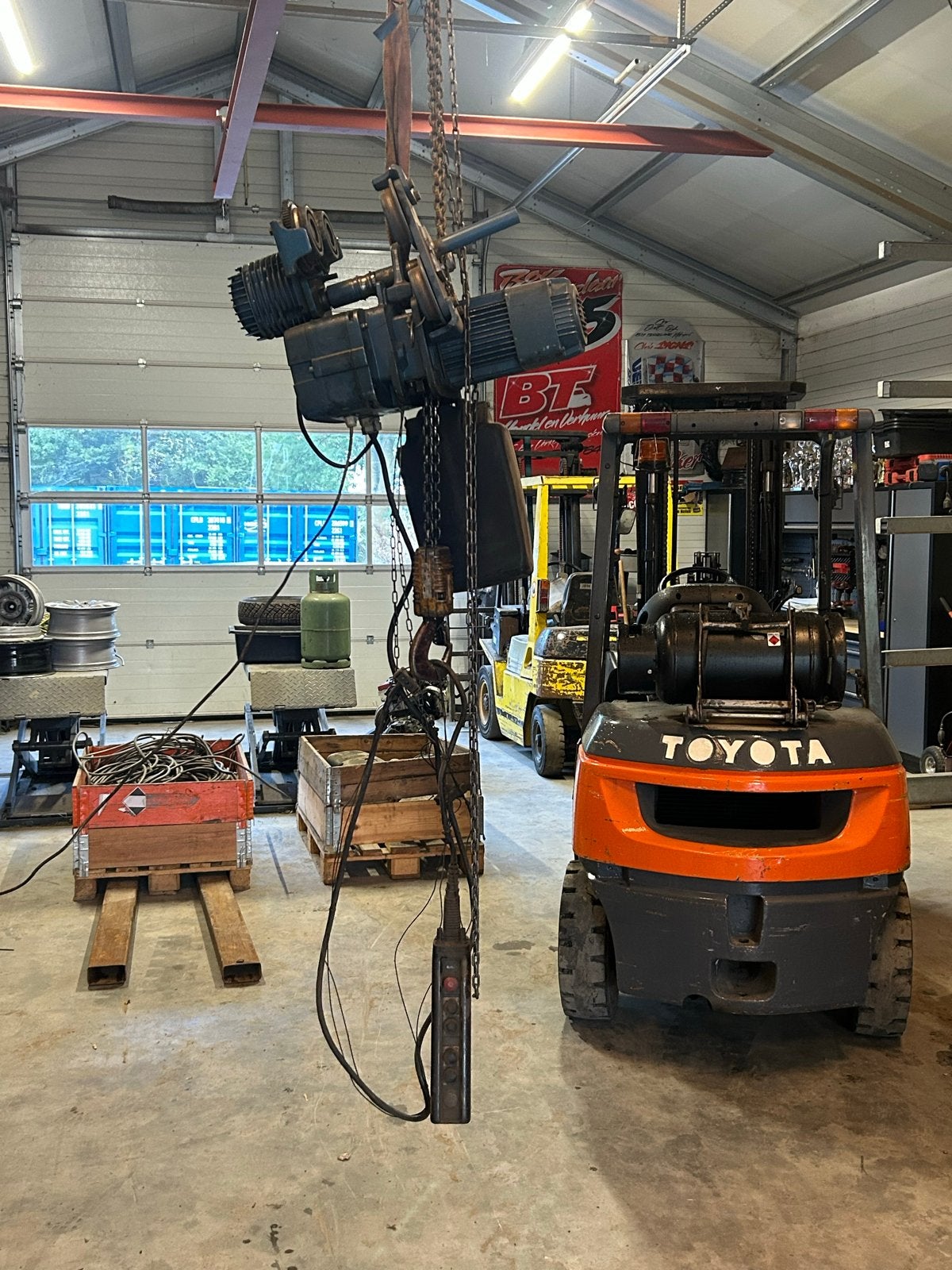 Demag takel 2 ton - Elektrische kettingtakel, Ophalen of Verzenden