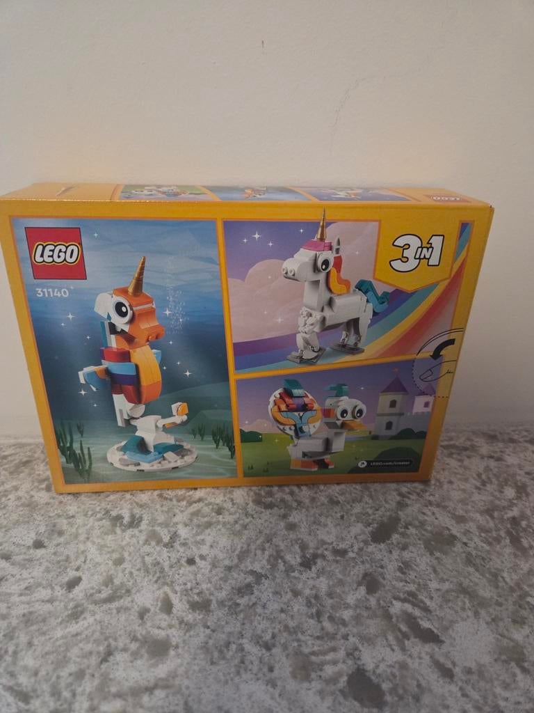 Nieuw LEGO Creator 31140 Magische Eenhoorn, Ophalen of Verzenden, Nieuw, Complete set, Lego