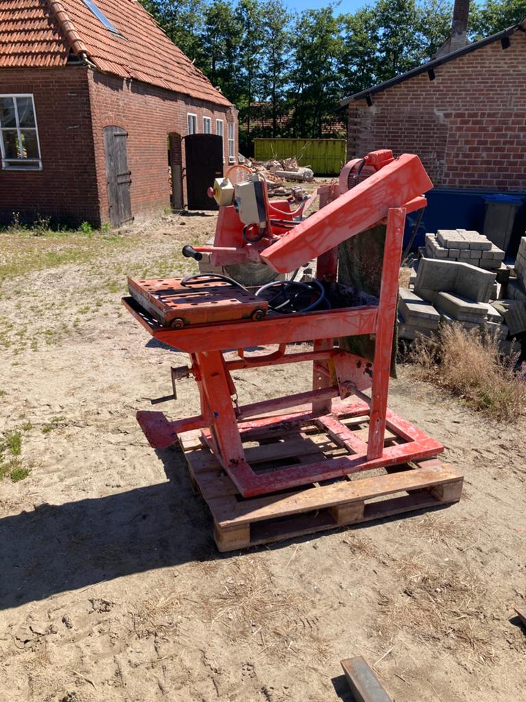 Steenzaagmachine, Ophalen, Gebruikt, Cirkelzaag, 70 mm of meer