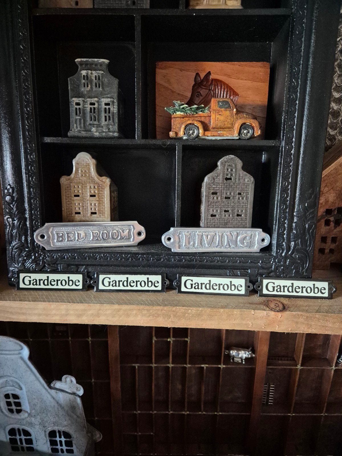 naambordjes, Huis en Inrichting, Tekstbord, Ophalen of Verzenden, Zo goed als nieuw, Emaille