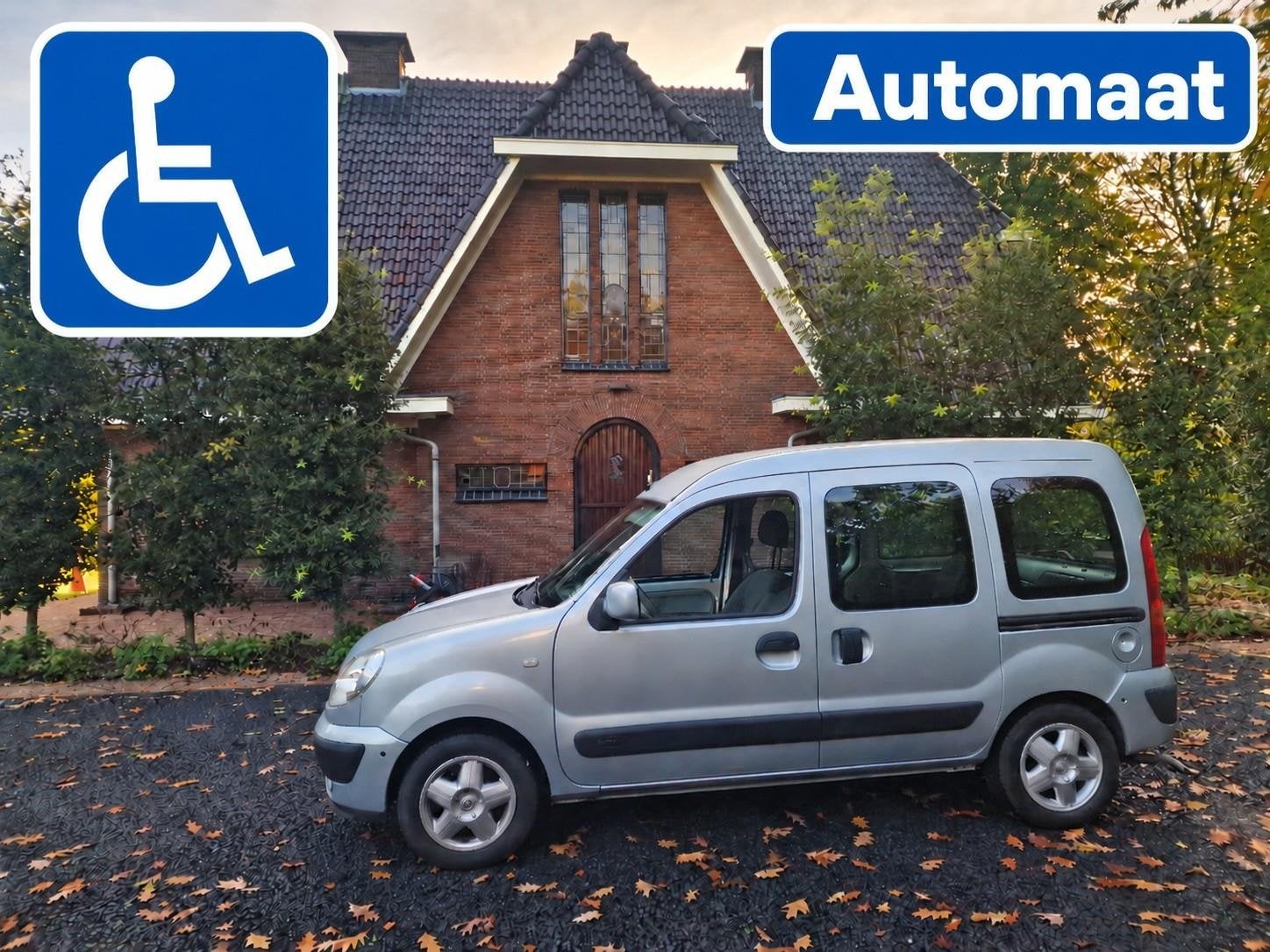 Renault Kangoo 1.6-16V Privilège | Rolstoelauto 3+1 | Bierm, Auto's, Automaat, 1160 kg, Gebruikt, 4 stoelen