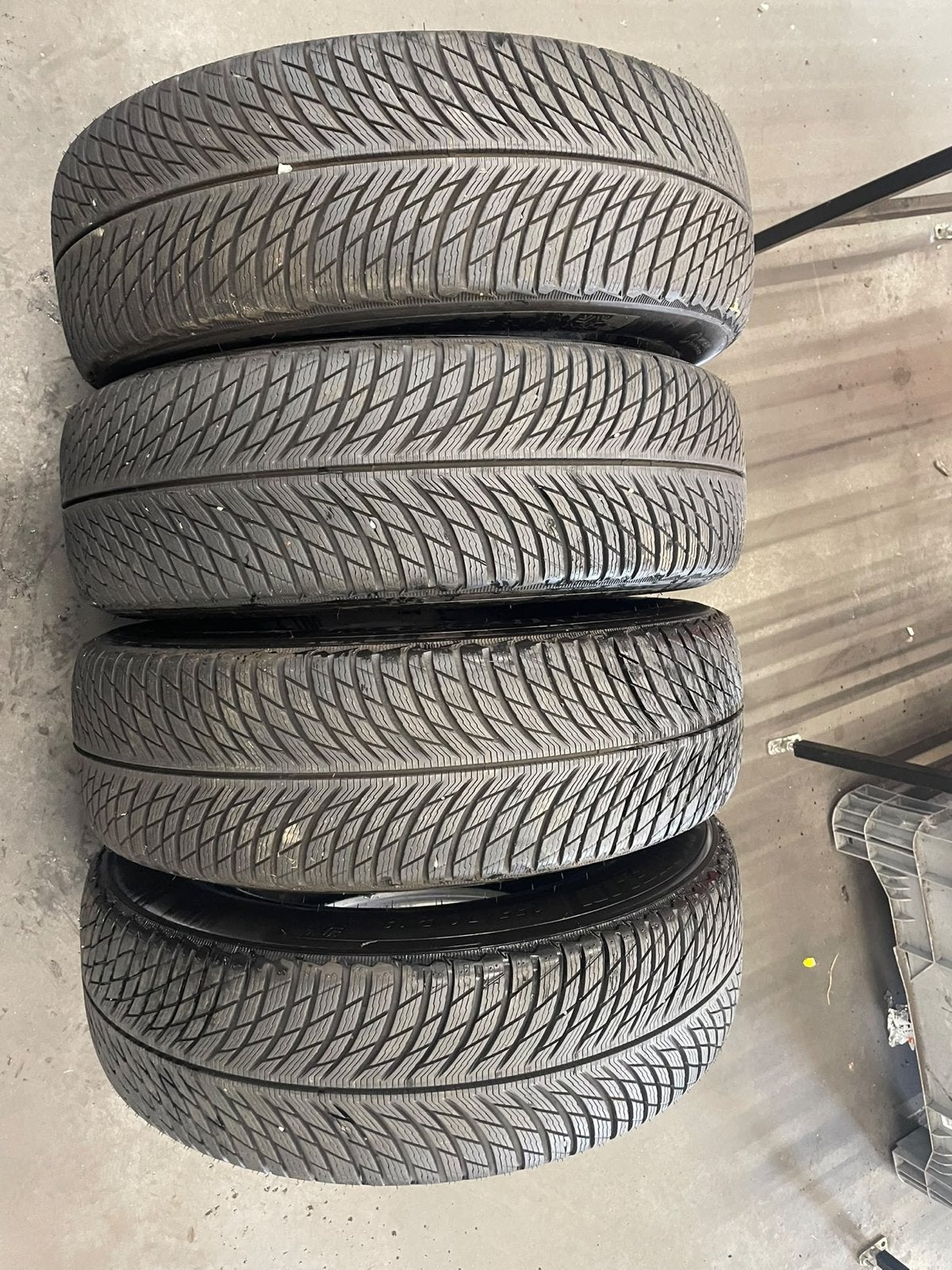 Michelin Pilot Alpin 5 SUV Winterbanden 255/70 R18, 18 inch, Gebruikt, 255 mm, Band(en)
