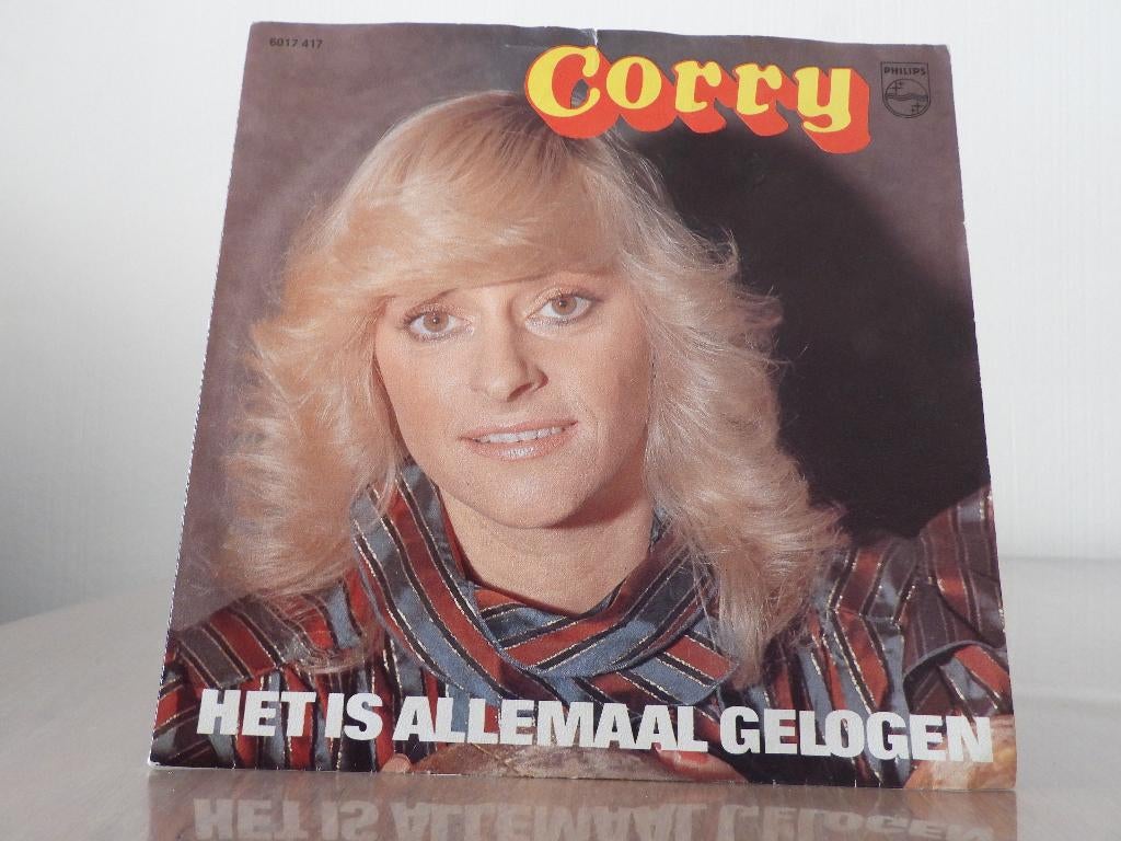 single Corry – Het Is Allemaal Gelogen - De zaterdagavond, Ophalen of Verzenden, Gebruikt, Pop, Single