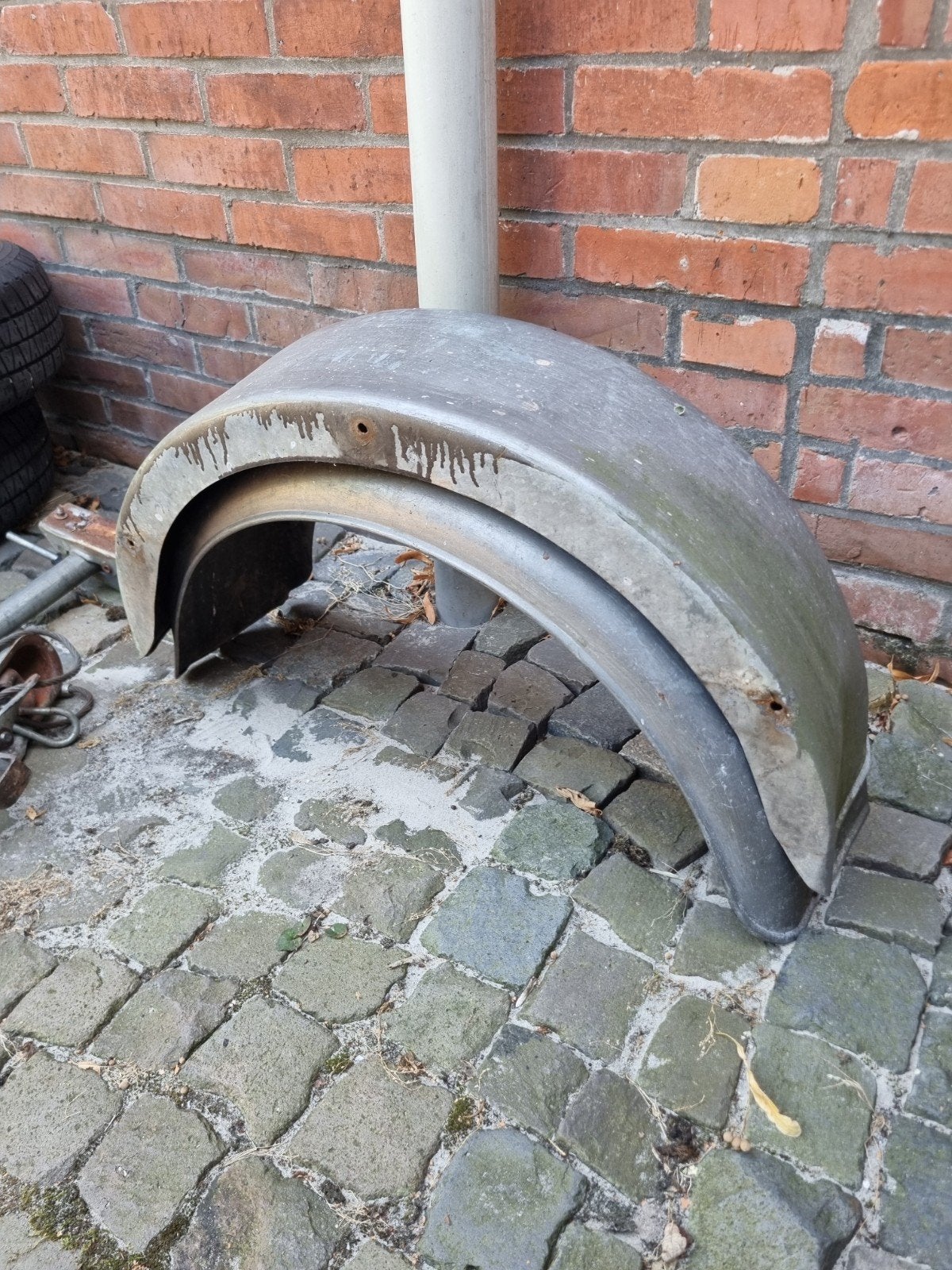 Aanhanger onderdelen: spatborden, banden en meer, Ophalen, Gebruikt