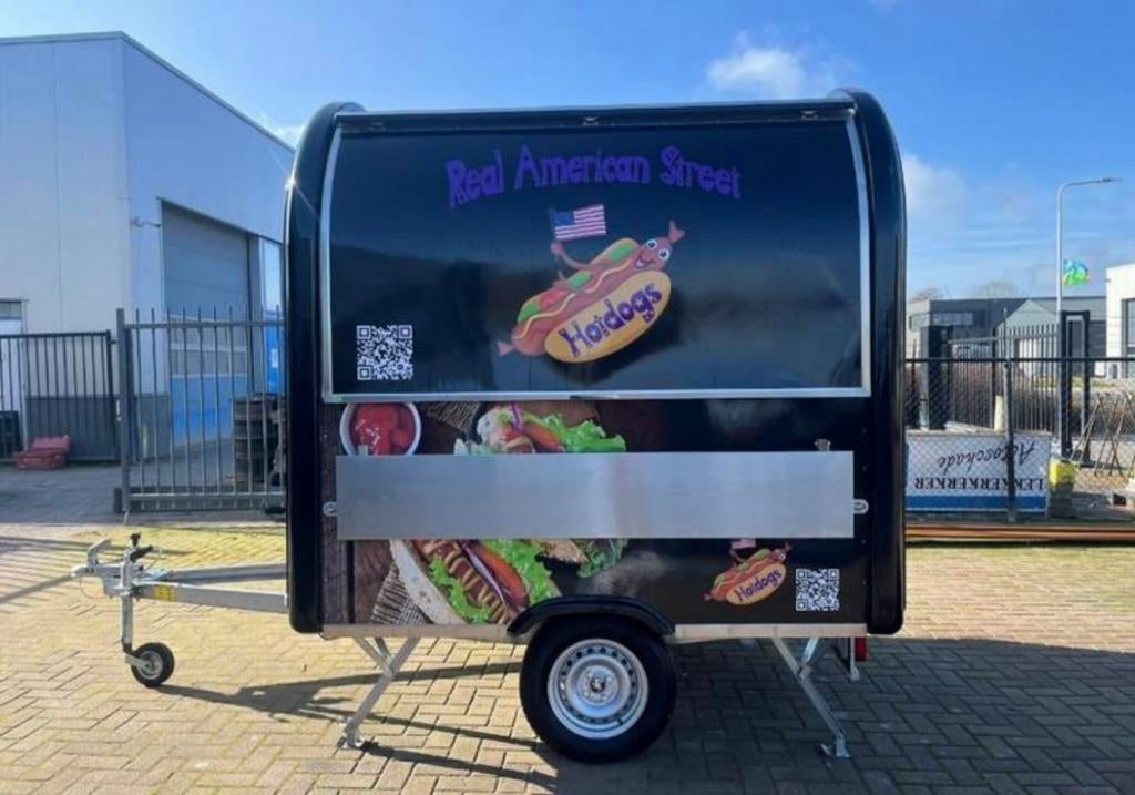 FOODCART TE HUUR – VOLLEDIG INGERICHT!, Ophalen of Verzenden, Zo goed als nieuw, Overige