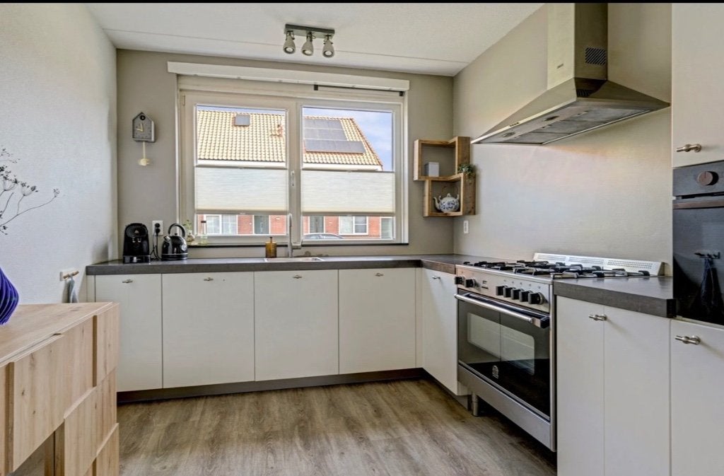 Keuken incl alle apparatuur, Ophalen, Gebruikt, Wit, Hoekkeuken