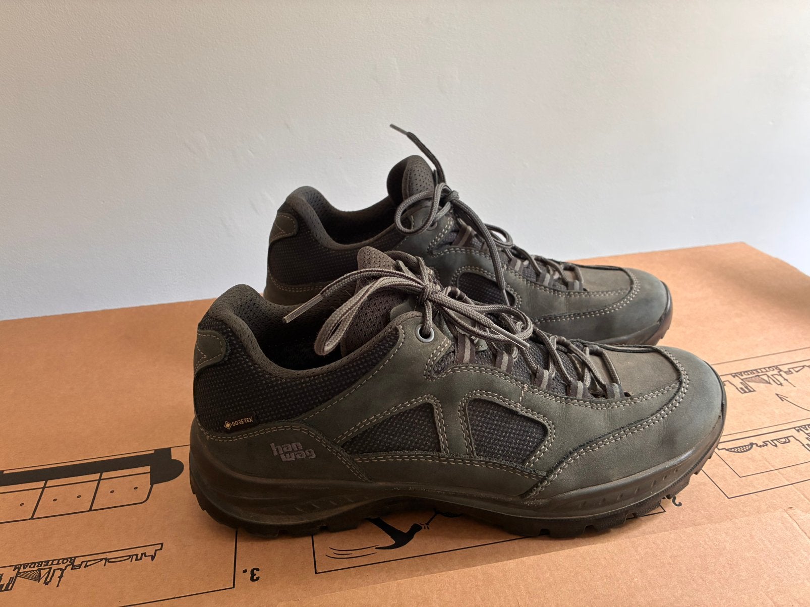 Hanwag wandelschoen gritstone II Gor-Tex maat 43, Ophalen of Verzenden, Zo goed als nieuw, Schoenen