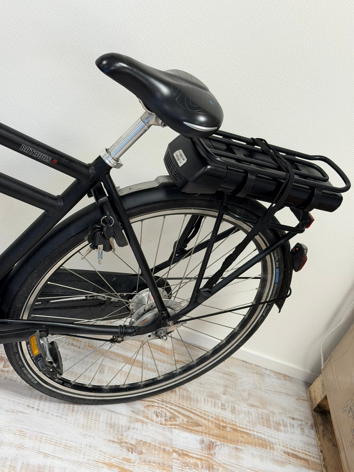 Batavus X-Posure E-bike fiets Transportfiets Accu 2 jaar oud, Gebruikt, Batavus, Ophalen of Verzenden, H