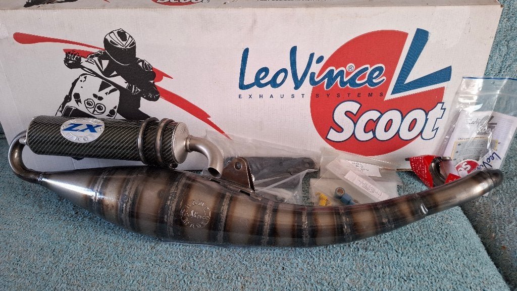 LeoVince Handmade ZX uitlaat minarelli horizontaal, Ophalen of Verzenden, Nieuw, Uitlaat, Overige merken