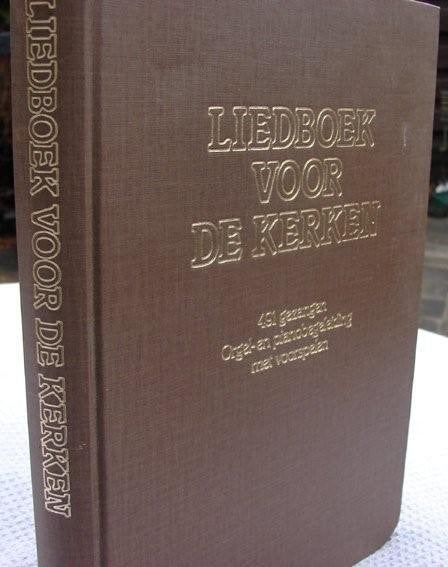 LIEDBOEK VOOR DE KERKEN 491 GEZANGEN LUXE UITV. NOTENSCHRIFT, Piano, Ophalen of Verzenden, Zo goed als nieuw, Thema