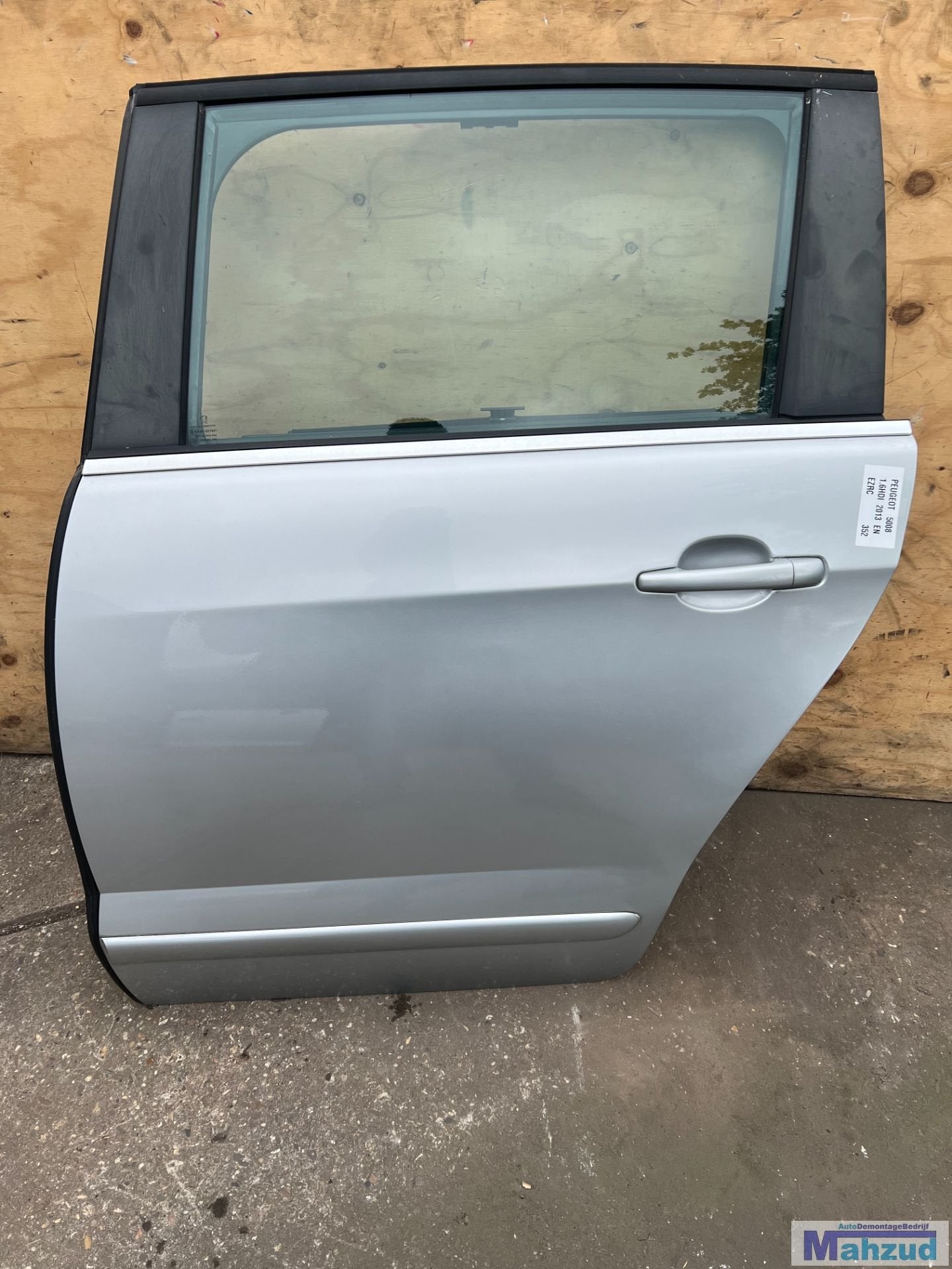 PEUGEOT 5008 1 Zilver EZRC Links achter deur portier 2009-20, Auto-onderdelen, Taurusavenue 1
2132 LS  Hoofddorp, NL, Gebruikt