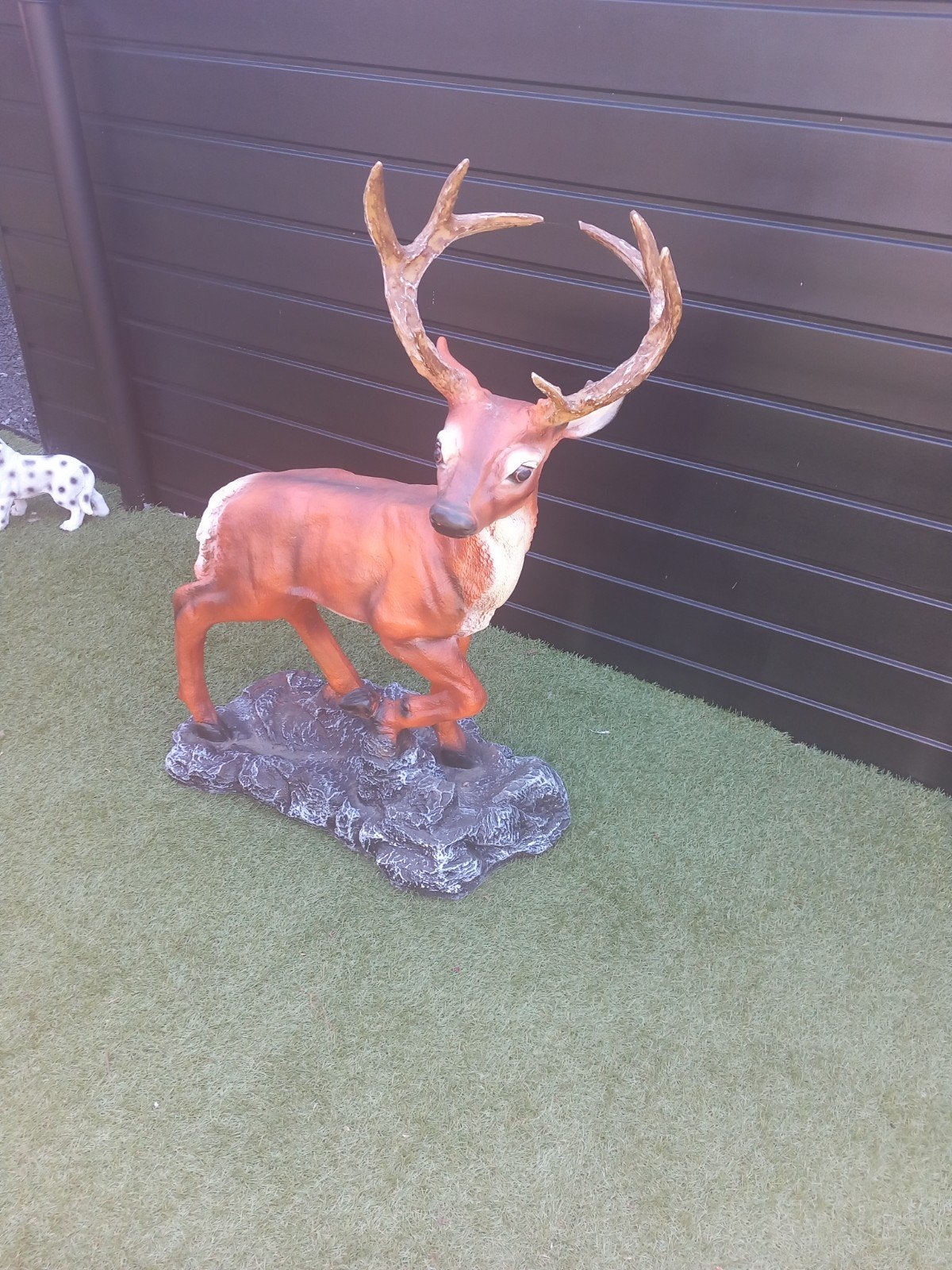 polystone hert te koop, Tuin en Terras, Ophalen, Zo goed als nieuw