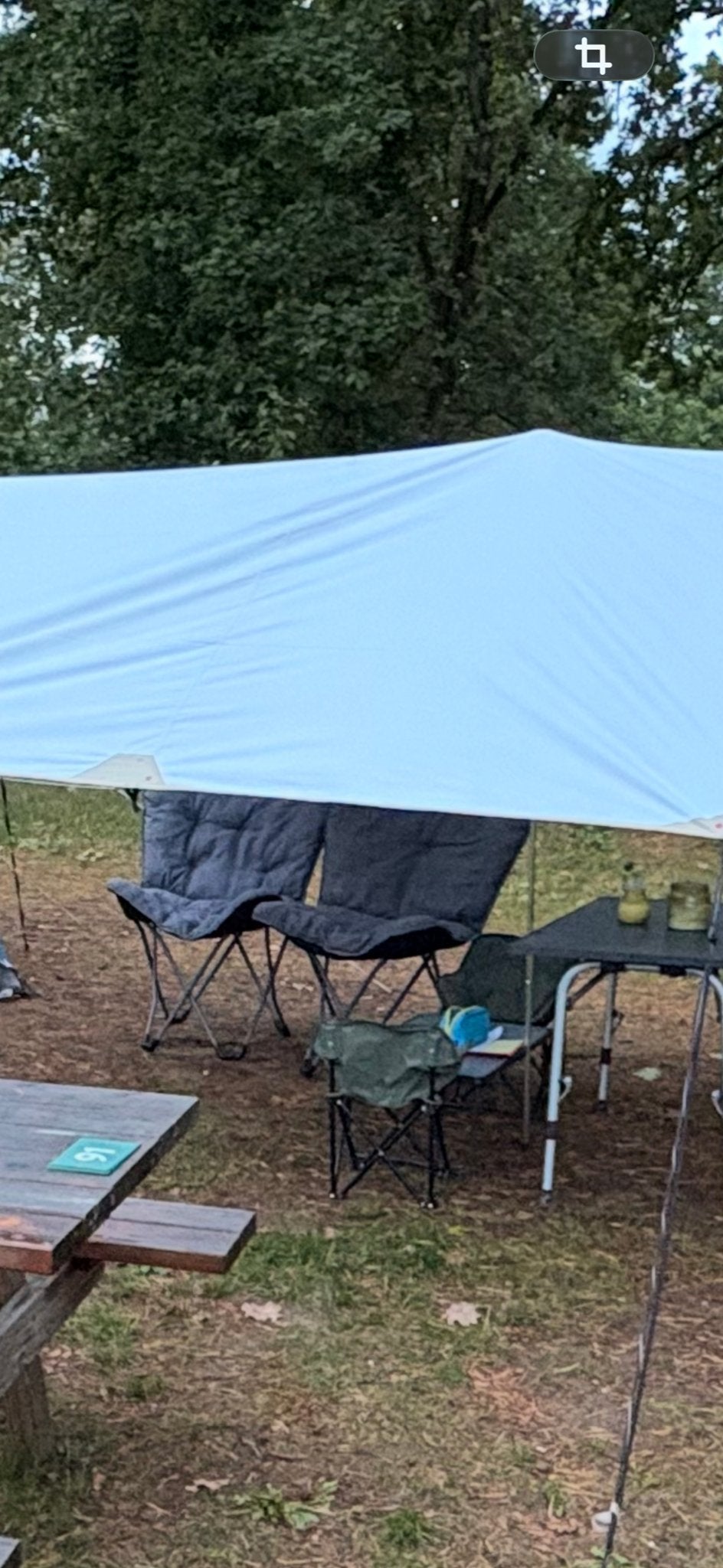 2x BO-CAMP BC IND Butterfly Chair Large - Campings, Ophalen, Zo goed als nieuw, Campingstoel