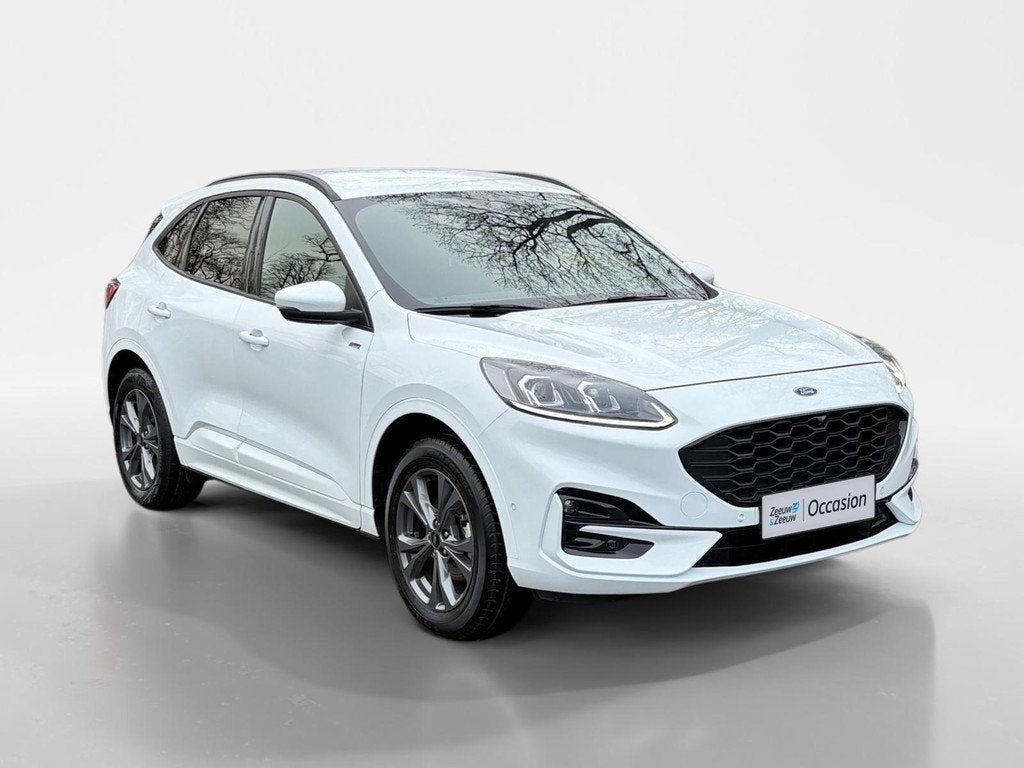 Ford Kuga 2.5 PHEV ST-Line 225PK | Adaptieve Cruise Control, 12 maanden, Gebruikt, 4 cilinders, Wit