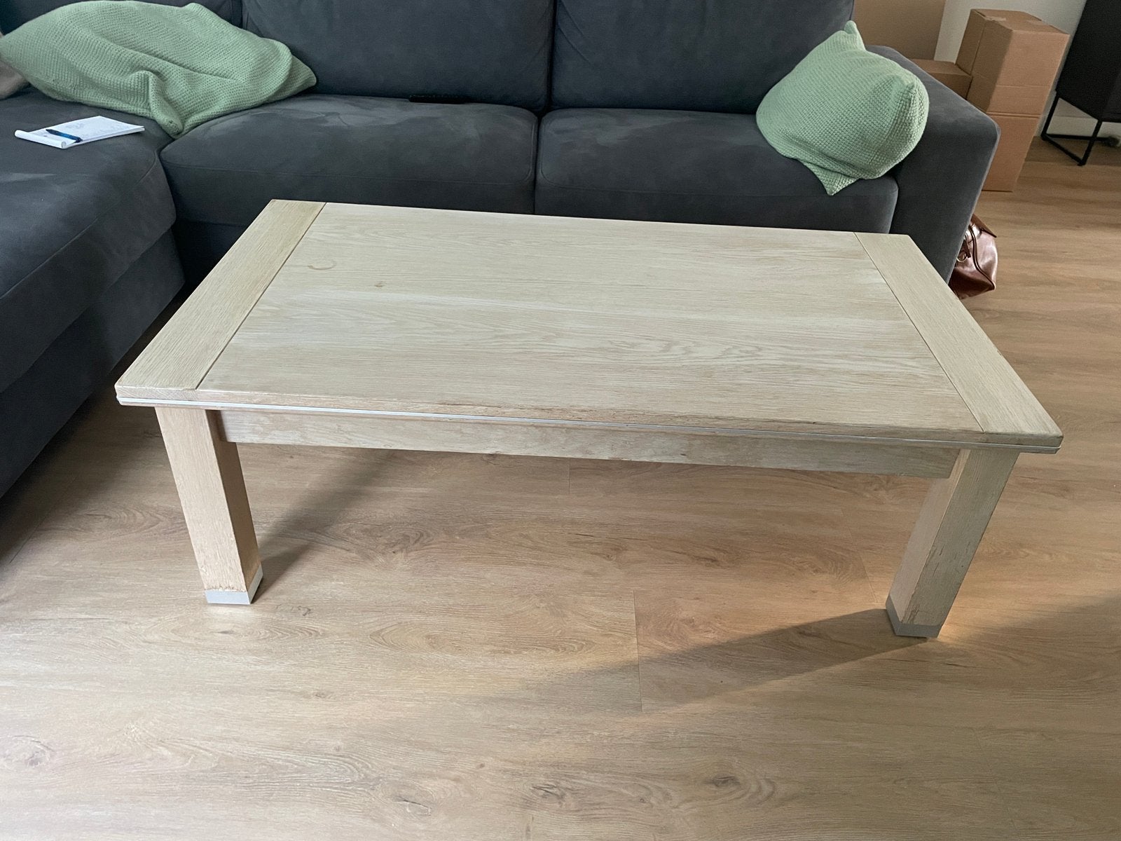 Salontafel, Ophalen, Gebruikt, 100 tot 150 cm, 50 tot 100 cm