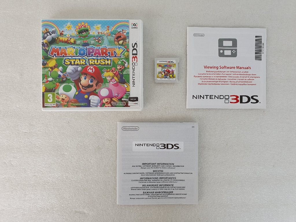 Nintendo 3DS: Mario Party - Star Rush, 1 speler, Ophalen of Verzenden, Gebruikt, Vanaf 3 jaar