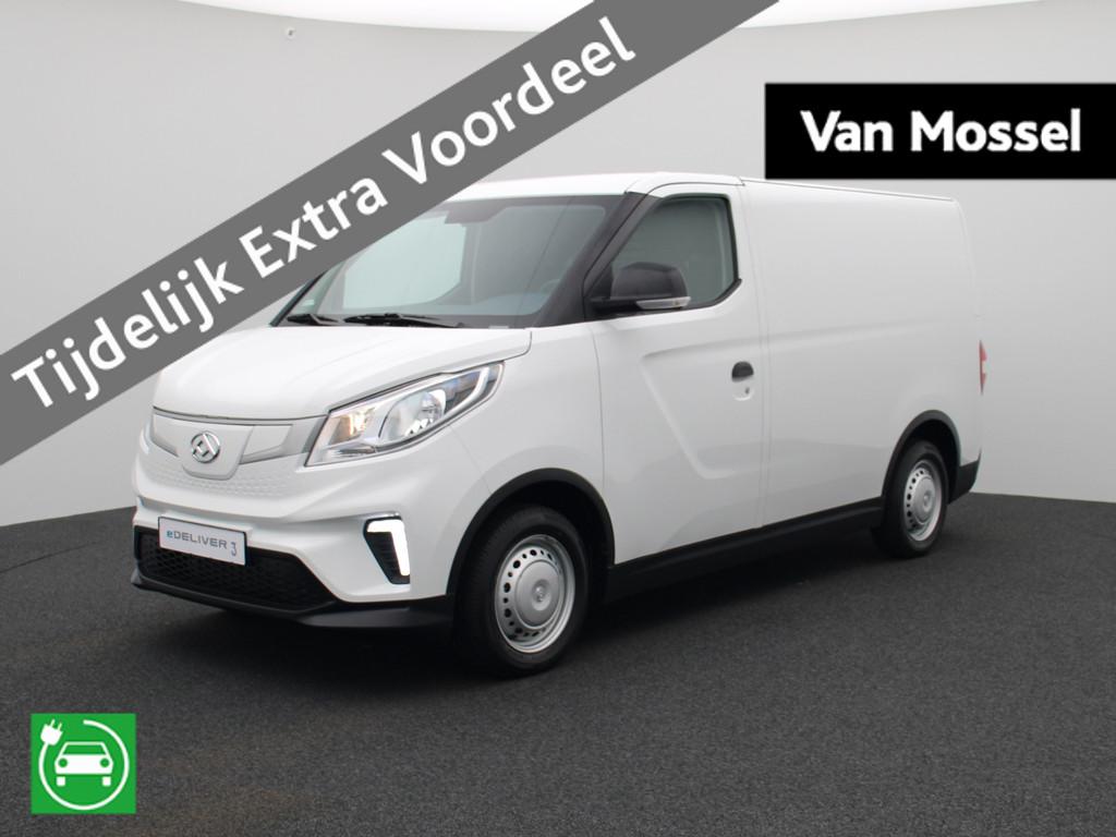 Maxus EDELIVER 3 L1 50 kWh DEAL (bj 2025), Auto's, Stof, Zwart, Maxus, Wit