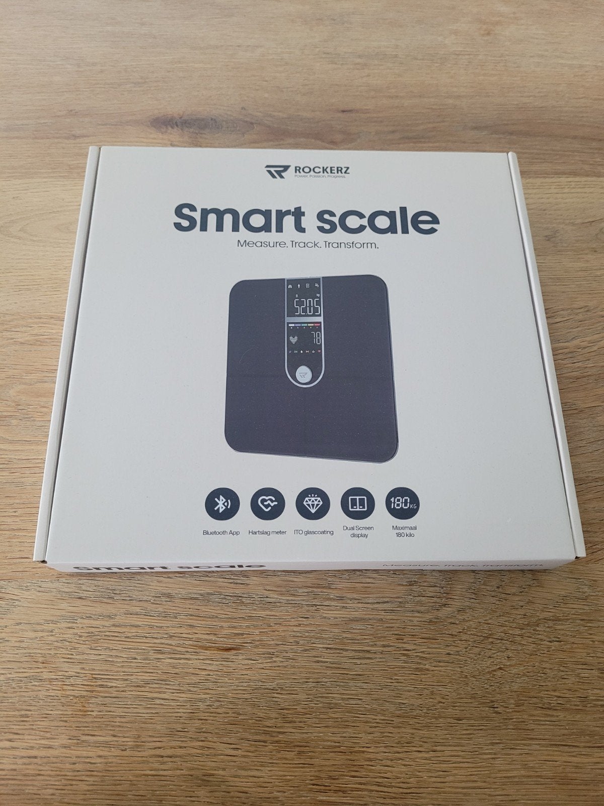 Rockerz Smart Scale - Digitale Personenweegschaal, Ophalen of Verzenden