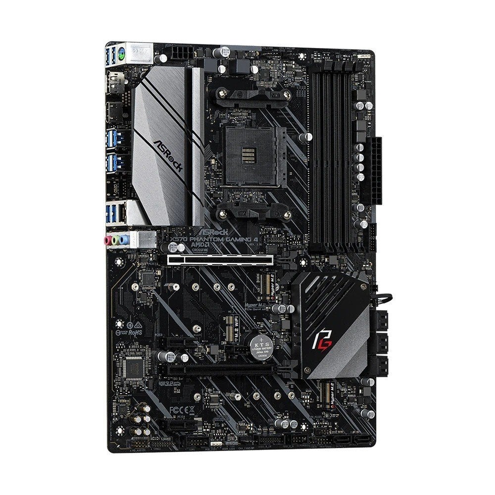 ASRock X570 PHANTOM GAMING 4 Moederbord met Socket AM4, Ophalen of Verzenden, Gebruikt, DDR4