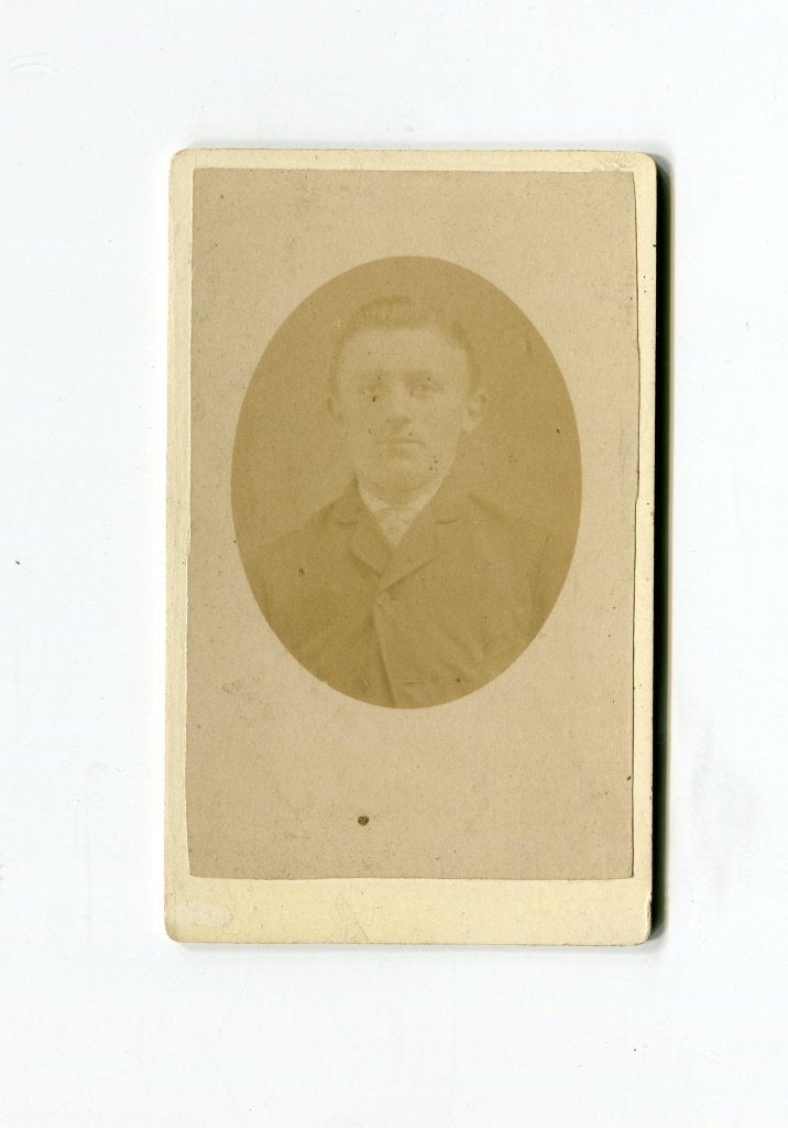 Carte de Visite. Harting. Gouda,, Verzamelen, Ophalen of Verzenden, Voor 1940, Zo goed als nieuw, Overige onderwerpen