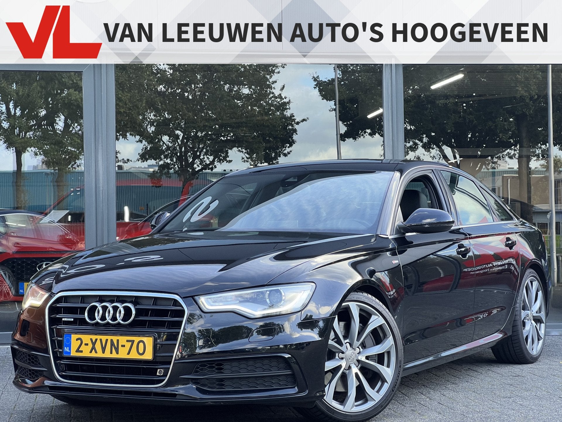Audi A6 Limousine 3.0 TFSI quattro Sport Edition | Trekhaak, Auto's, Automaat, Euro 5, Gebruikt, Zwart