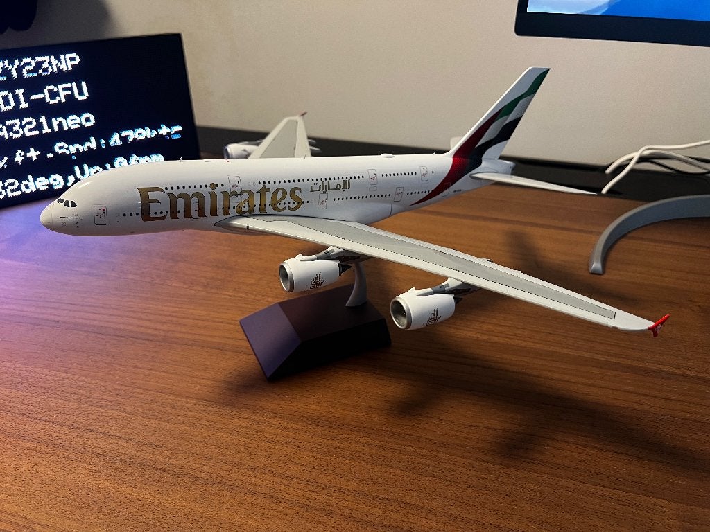 Airbus A380 Emirates 1:200 Gemini Jets, Ophalen of Verzenden, Nieuw, Schaalmodel