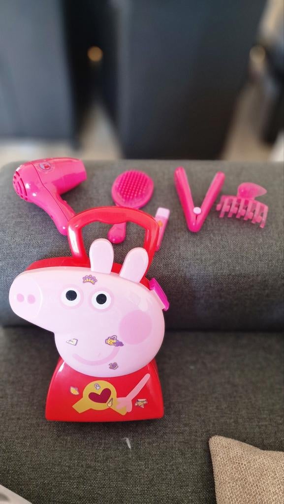 Jamara Peppa Pig Kappersset - Speelke dag een nieuw kapsel!, Kinderen en Baby's, Ophalen, Zo goed als nieuw, Ontdekken
