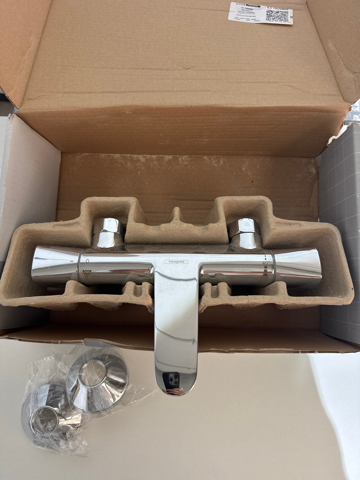 Hansgrohe Ecostat Universal Thermostaatkraan Douche badkraan, Ophalen, Nieuw, Chroom, Douche