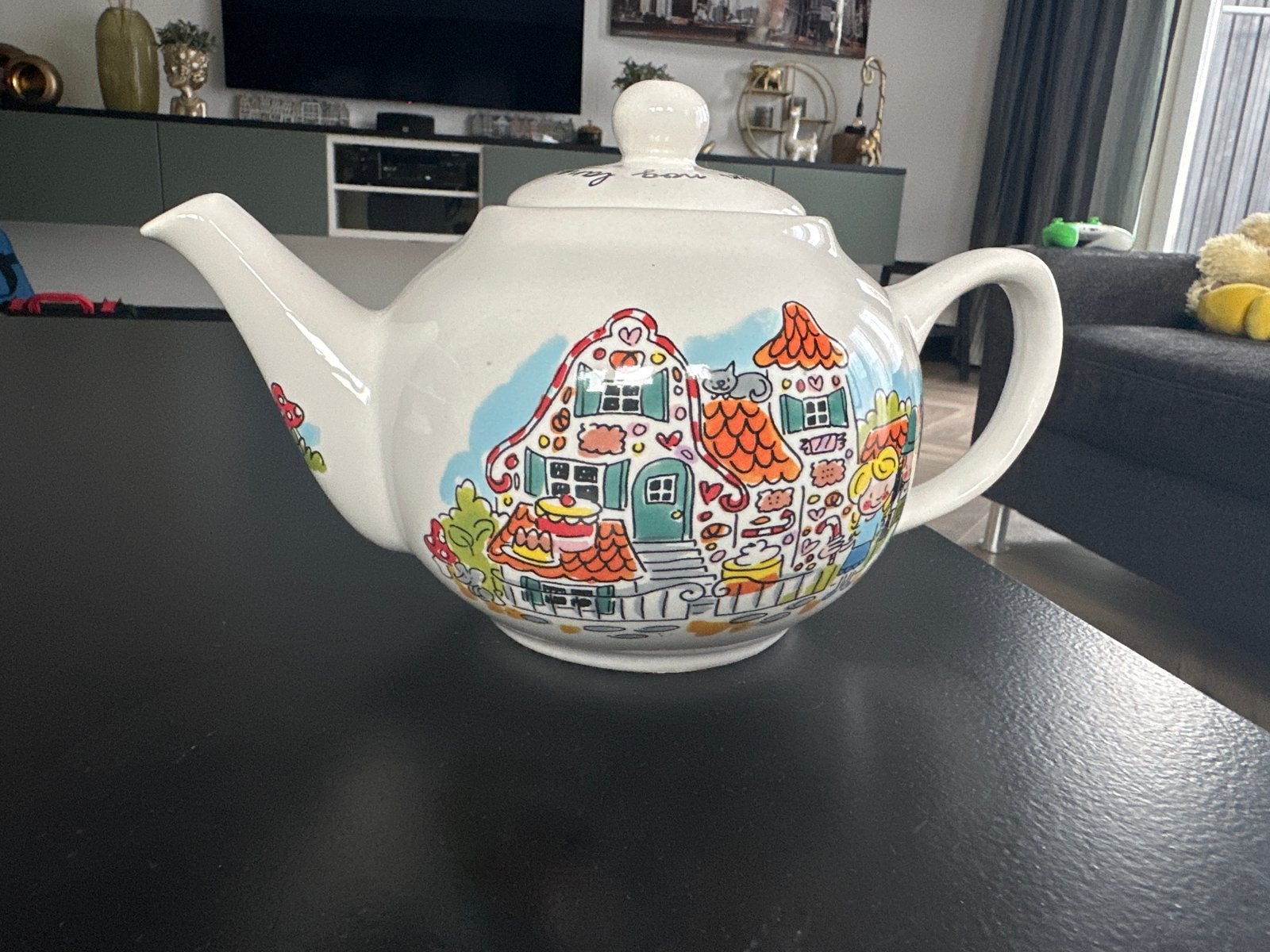 Nieuwe Blond Amsterdam Efteling Theepot, Nieuw, Steen/keramiek, Meerkleurig, Ophalen