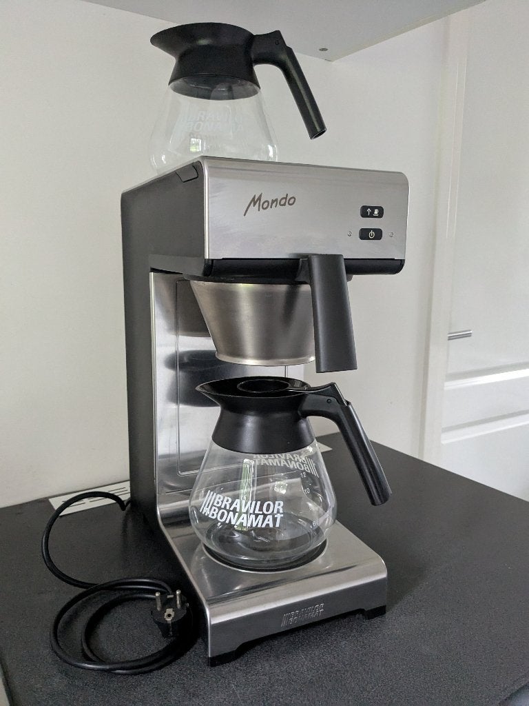 bravilor Mondo of Bravilor matic, Gebruikt, 10 kopjes of meer, Koffiemachine, Gemalen koffie