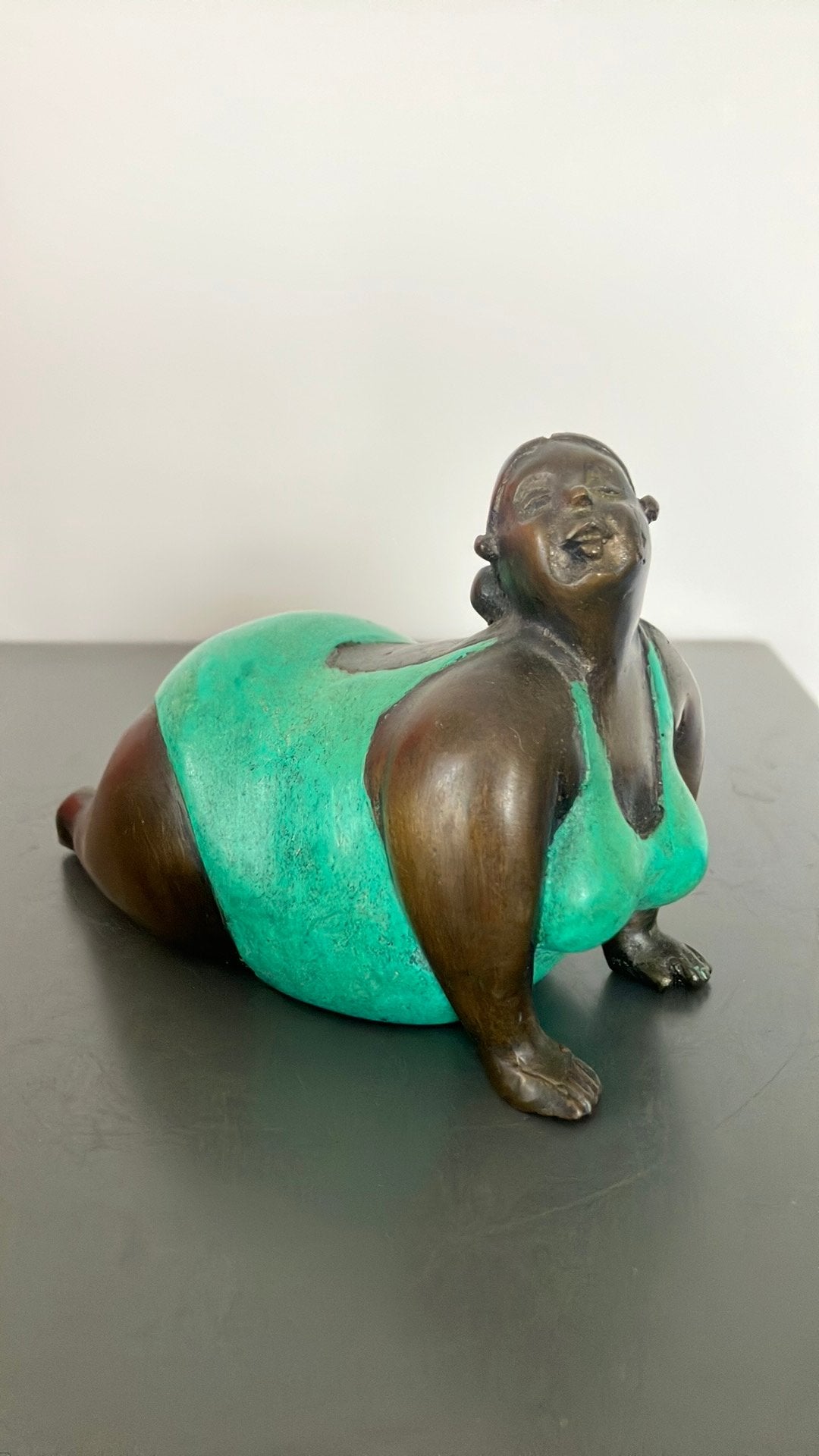 Bronzen beeldje “dikke dames”, Ophalen of Verzenden