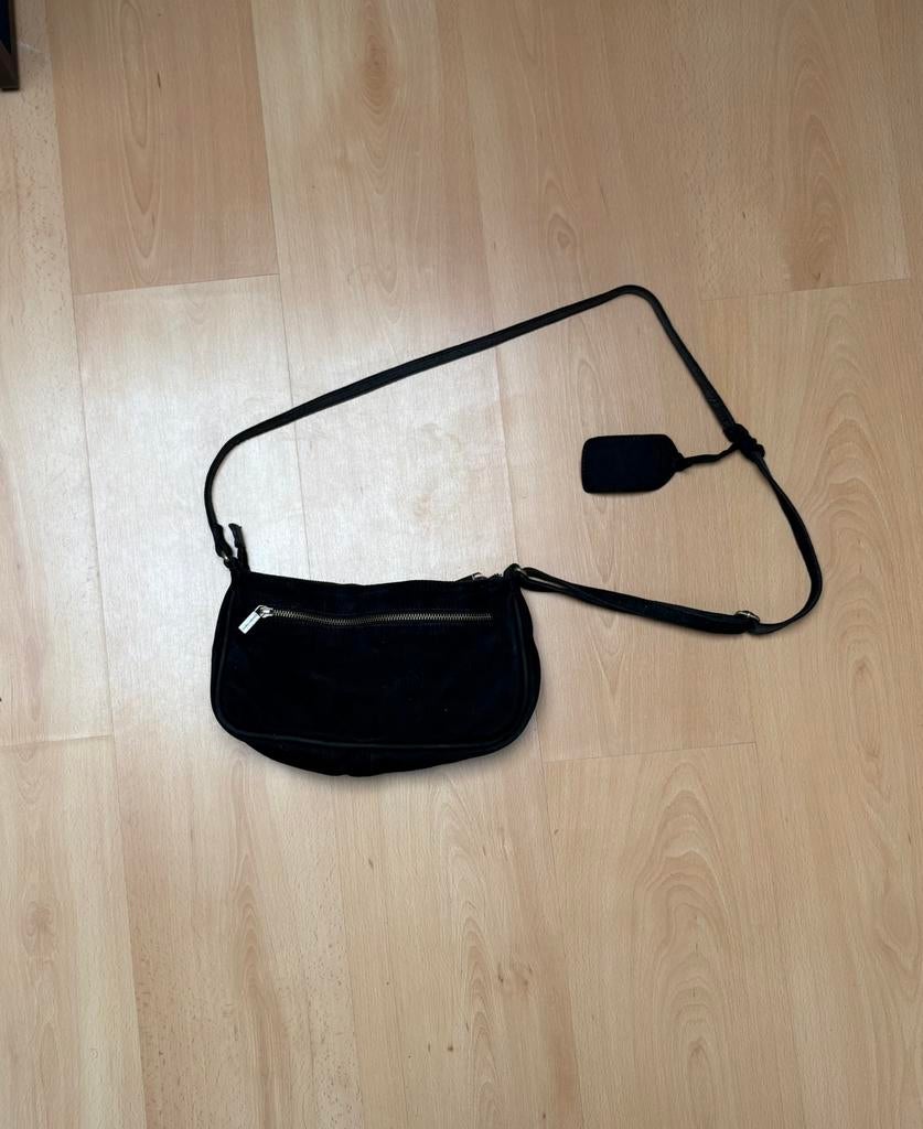 Cowboysbag schoudertasje, Sieraden, Tassen en Uiterlijk, Tassen | Schoudertassen, Zo goed als nieuw, Zwart, Ophalen of Verzenden