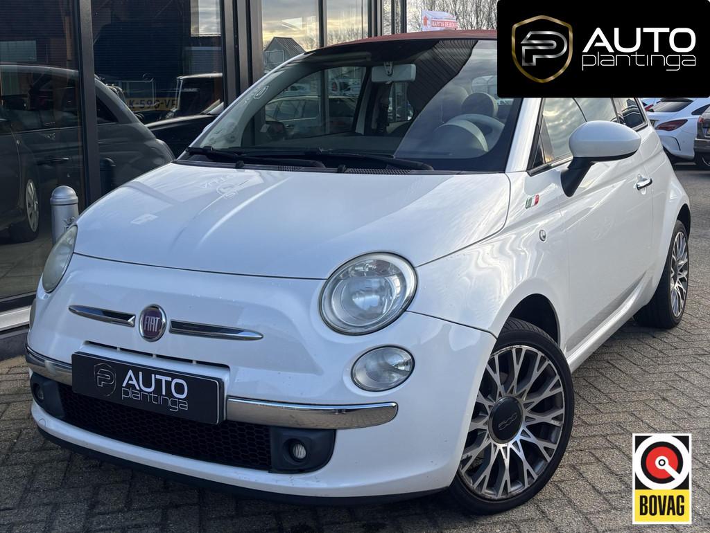 Fiat 500 C 1.4 Lounge 101PK | Cabrio | Parkeersensoren | Air, Euro 5, Gebruikt, 31 €/maand, 4 cilinders