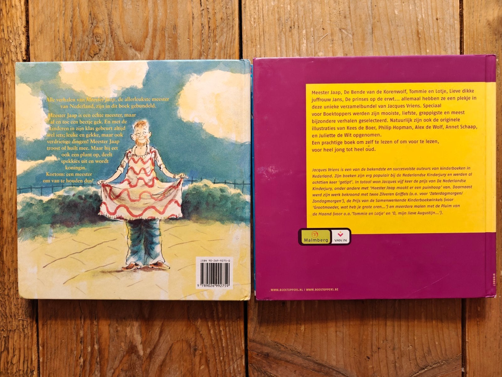 De Dikke meester Jaap /Jacques Vriens gebundeld., Boeken, Ophalen of Verzenden, Zo goed als nieuw, Fictie algemeen