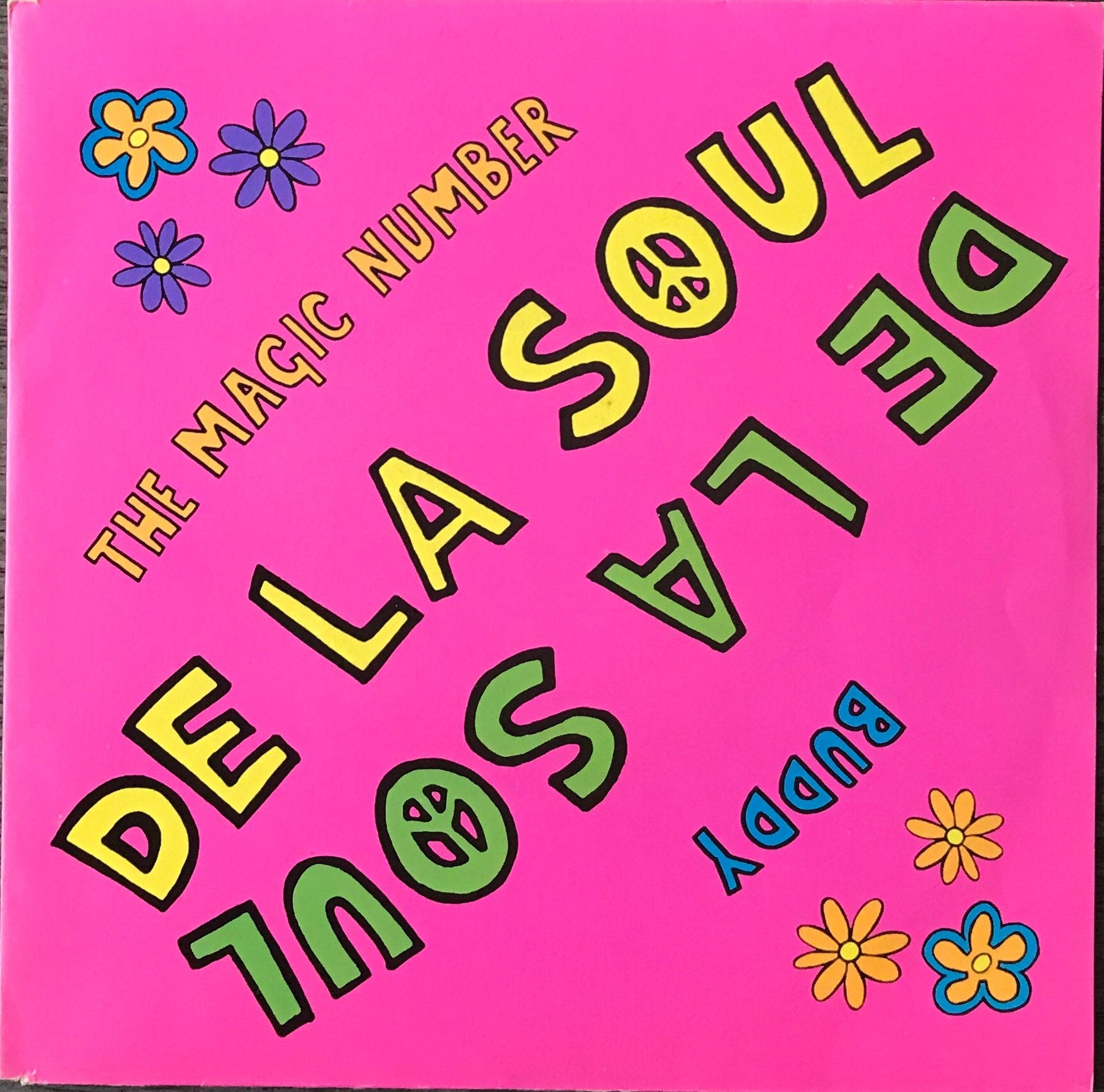 De La Soul - Magical number (‘89) ALS NIEUW (Tip/UKop7), Cd's en Dvd's, Vinyl Singles, Verzenden, Zo goed als nieuw, 7 inch, Pop