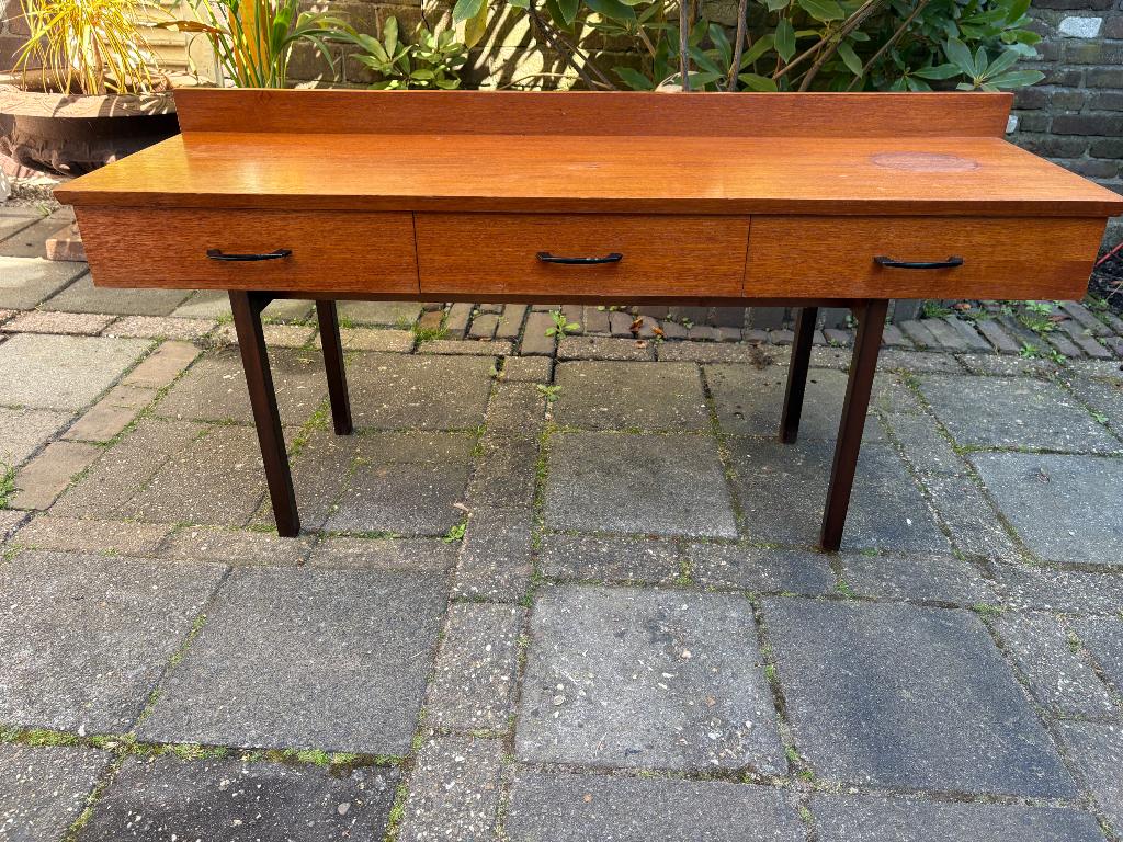 Deens design - tv kastje dressoir retro vintage jaren 60s, Gebruikt, Minder dan 100 cm, Hout, 50 tot 100 cm