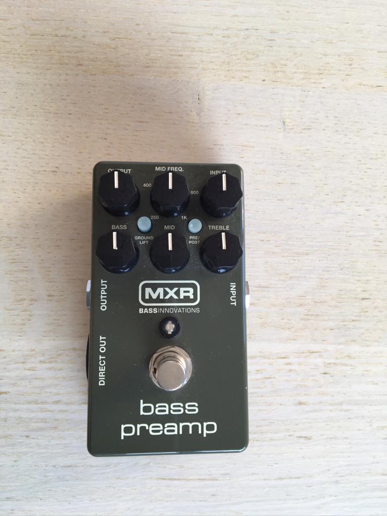 MXR M81 bass preamp, Muziek en Instrumenten, Effecten, Ophalen of Verzenden, Zo goed als nieuw