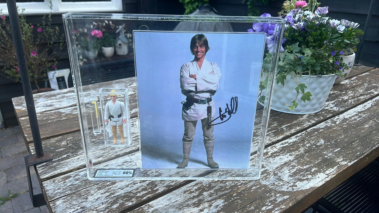 Star Wars Vintage DT Lightsaber 1977 uk Graded, Verzamelen, Star Wars, Ophalen of Verzenden, Nieuw, Actiefiguurtje