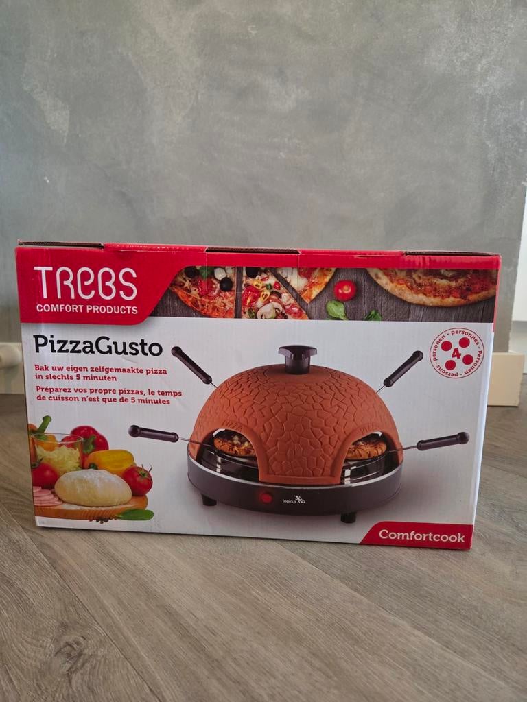 Trebs PizzaGusto - Pizzaoven voor 4 personen NIEUW, Ophalen, Nieuw, Trebs