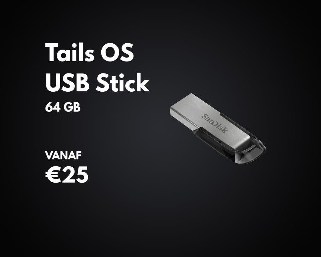 Tails OS USB Stick 64GB, Ophalen of Verzenden, Nieuw, Sandisk, 64 GB