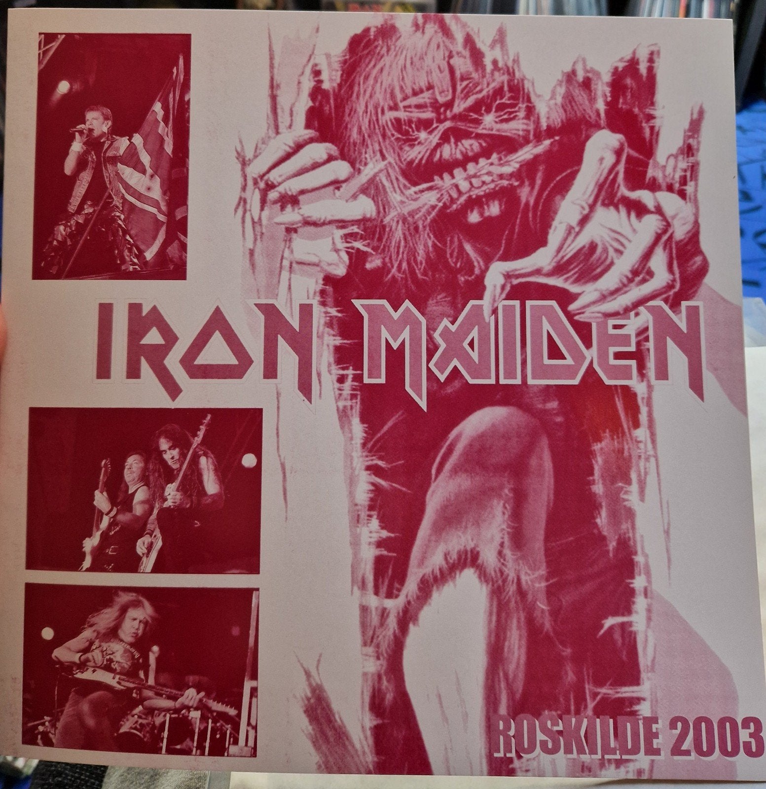 Iron Maiden Roskilde 2003, Cd's en Dvd's, Ophalen of Verzenden, Zo goed als nieuw